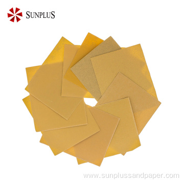 6 Inch Premium Gold Sanding Paper for automotive